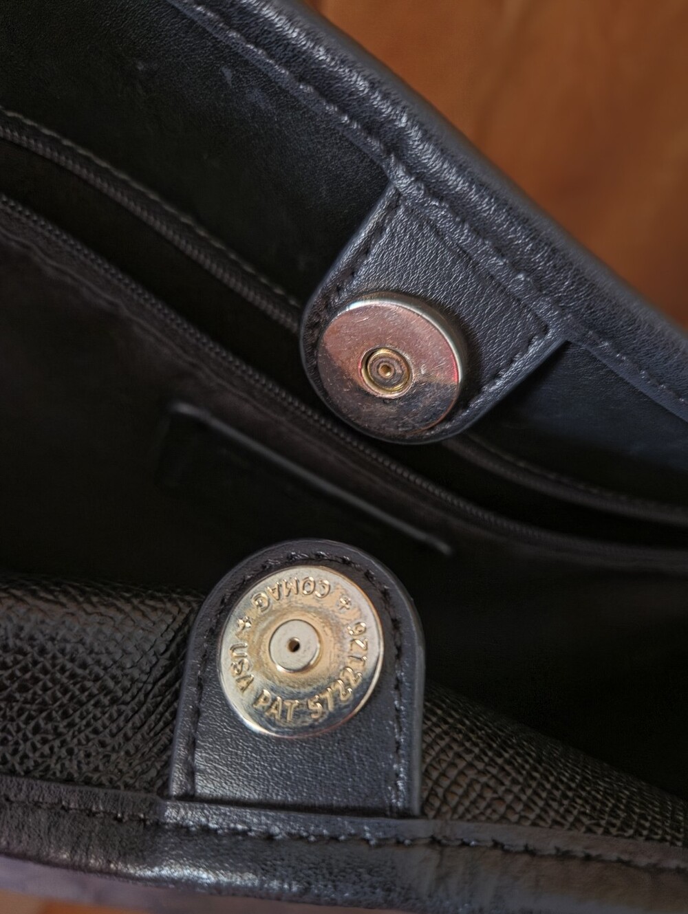 Coach Outlet City Tote Dark Brown/Black Signature Canvas - Picture 12 of 13